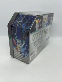 Pokemon TCG: Paldea Partners Meowscarada EX Tin - 5 Packs, Promos - Image 4