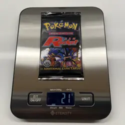 Pokemon 1st Edition Team Rocket Booster Pack Factory Sealed 1999-2000 HEAVY! - Image 1