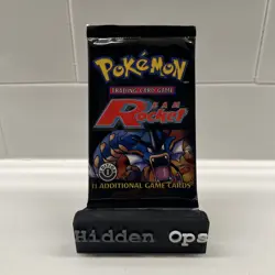 Pokemon 1st Edition Team Rocket Booster Pack Factory Sealed 1999-2000 HEAVY! - Image 3