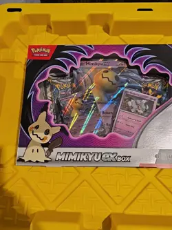 Pokemon TCG Mimikyu EX Collection Box Brand New Sealed - Image 1