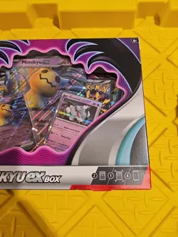 Pokemon TCG Mimikyu EX Collection Box Brand New Sealed - Image 2