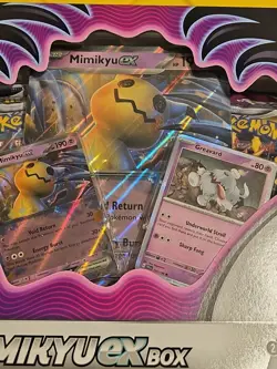 Pokemon TCG Mimikyu EX Collection Box Brand New Sealed - Image 3