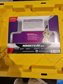 Pokemon TCG Mimikyu EX Collection Box Brand New Sealed - Image 4