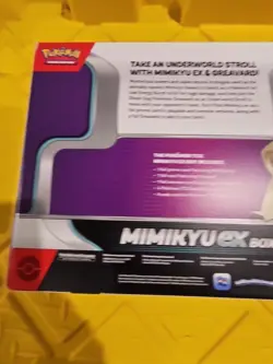 Pokemon TCG Mimikyu EX Collection Box Brand New Sealed - Image 5