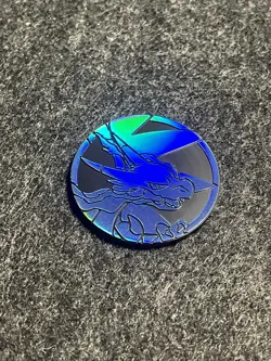 Phantasmal Flames Mega Charizard Coin Pokemon - Same day shipping - Image 1