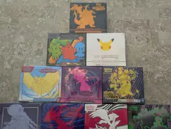 Pokemon Elite Trainer Box ETB Lot 10 Case Champions Path Celebrations Fusion Str - Image 1