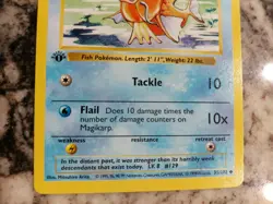 1999 Pokemon 1st Edition Base Set English MAGIKARP 35/102. MINT!!! - Image 3