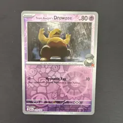 Team Rocket's Drowzee (Reverse Holo) - 079/182 - Destined Rivals - NM/M- Pokemon - Image 1
