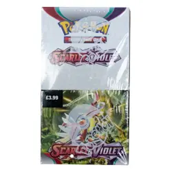 Pokemon TCG Scarlet and Violet Base Set Half Booster Box Sealed - Image 1