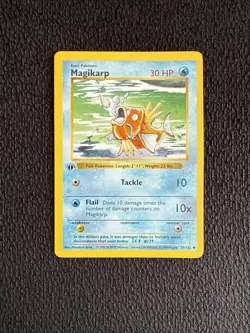 1999 Pokemon Base Set Magikarp 1st Edition Shadowless 35/102 - Image 1