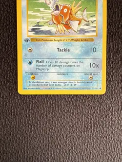 1999 Pokemon Base Set Magikarp 1st Edition Shadowless 35/102 - Image 2