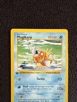 1999 Pokemon Base Set Magikarp 1st Edition Shadowless 35/102 - Image 3