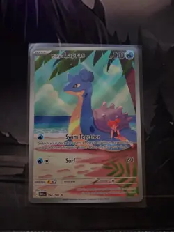 Pokemon TCG Destined Rivals Misty's Lapras full art #194/182 Raw - Image 1