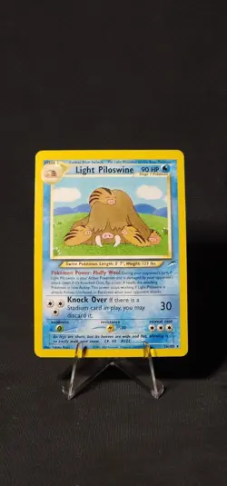 Pokemon Light Piloswine 26/105 Neo Destiny Regular LP - Image 1