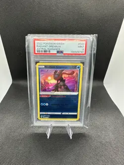 2022 Pokemon SWSH Radiant Greninja Astral Radiance Rare #046 PSA 9 Mint - Image 1