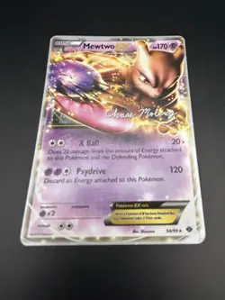 2012 Pokemon Mewtwo EX 54/113 World Championship Promo Chase Moloney - Image 3