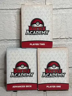 Pokemon Battle Academy 2022 Pikachu Eevee Cinderace 3 Decks New Never Played - Image 2