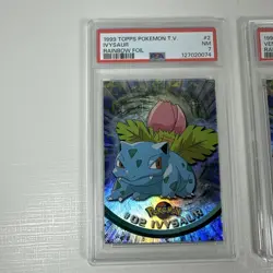 6 Topps Pokemon TV Animation Series Foil #03 Venusaur And #2 Ivysaur #5#6#8#9 - Image 3