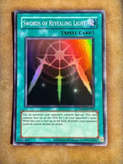 Yugioh Swords of Revealing Light RP01-EN012 Super Rare 2024 Print NM - Image 1