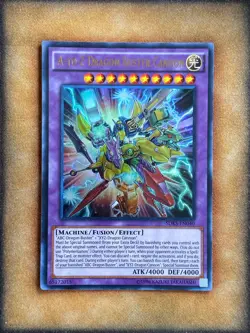 Yugioh A-to-Z Dragon Buster Cannon SDKS-EN040 Ultra Rare LP - Image 1