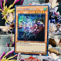 Yugioh Spell Canceller MP25-EN131 Prismatic Secret Rare 1st Ed Near Mint - Image 1