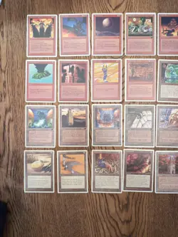 Magic The Gathering Chronicles Legends 32 Cards Red And Artifacts M/NM - Image 2