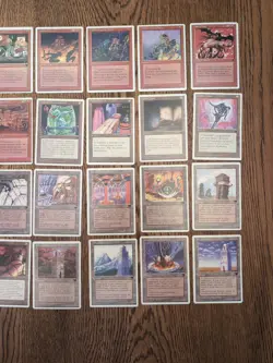 Magic The Gathering Chronicles Legends 32 Cards Red And Artifacts M/NM - Image 3