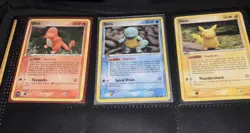 3 Ditto EX Delta Species Cards-Pikachu Charmander, and Squirtle 61/113 EXCELLENT - Image 1