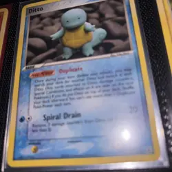 3 Ditto EX Delta Species Cards-Pikachu Charmander, and Squirtle 61/113 EXCELLENT - Image 4