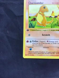 Pokemon Cards: Base Set 1st Edition Common: Charmander 46/102 - Image 5