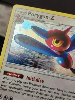 Pokemon TCG Porygon-Z Burning Shadows 105a/147 Cosmos Holo Alternate Promo Card - Image 3