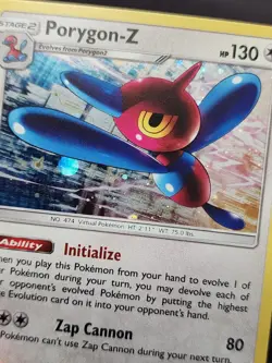 Pokemon TCG Porygon-Z Burning Shadows 105a/147 Cosmos Holo Alternate Promo Card - Image 5