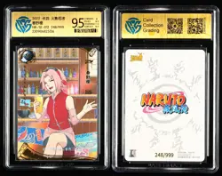 CCG GemMint 9.5 KAYOU 2022 Naruto CCG Card NR-SE-012 Haruno Sakura - Image 1