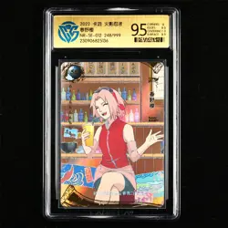 CCG GemMint 9.5 KAYOU 2022 Naruto CCG Card NR-SE-012 Haruno Sakura - Image 2