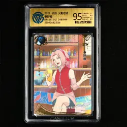 CCG GemMint 9.5 KAYOU 2022 Naruto CCG Card NR-SE-012 Haruno Sakura - Image 3