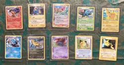 Lot 10 Pokemon Cards-charizard,Dragonite,Blastoise,Meowth & Ivysaur Promo - Image 1