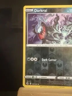 DARKRAI - 167/264 - Fusion Strike NM - Reverse Holo Uncommon - Pokemon TCG Card - Image 2