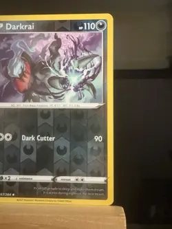 DARKRAI - 167/264 - Fusion Strike NM - Reverse Holo Uncommon - Pokemon TCG Card - Image 3
