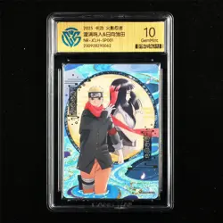 CCG GemMint 10 KAYOU 2025 Naruto CCG Card Uzumaki Naruto & Hyuuga Hinata - Image 2