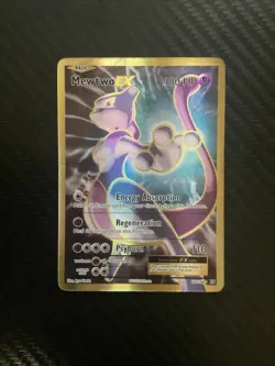 Pokemon TCG Mewtwo EX Full Art Holo Card 103/108 Evolutions MP - Image 1