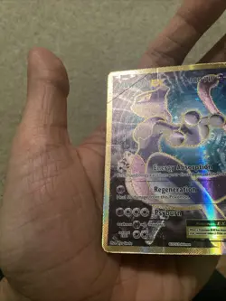 Pokemon TCG Mewtwo EX Full Art Holo Card 103/108 Evolutions MP - Image 3