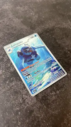 Carracosta 107/086 Pokemon SV Black Bolt Illustration Rare Card NM Condition - Image 4