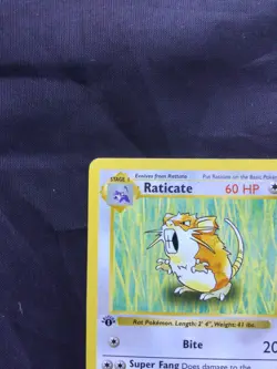 Pokemon Cards: Base Set 1st Edition Uncommon: Porygon 39/102 - Image 2