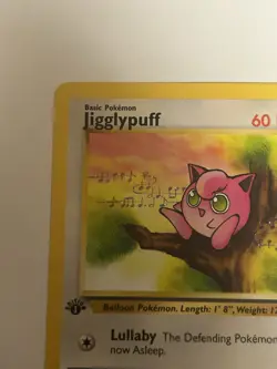 Pokemon Card Jungle 1st Edition Jigglypuff 54/64 Near Mint - Image 2