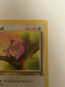 Pokemon Card Jungle 1st Edition Jigglypuff 54/64 Near Mint - Image 4