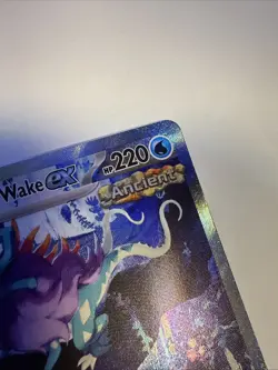 Pokemon TCG Walking Wake EX Scarlet & Violet Temporal Forces Mint Card 205/162 - Image 5