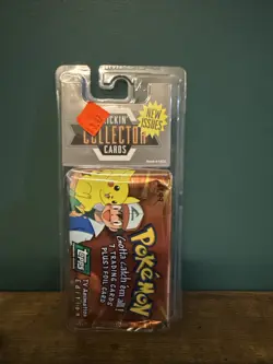 2 Pokemon Topps Trading Cards TV Animation Edition: Series 1 Sealed Packs - Image 5