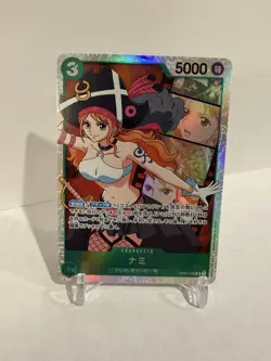 Nami OP02-036 SR Paramount War - ONE PIECE Card Game Japanese FOIL - Image 1