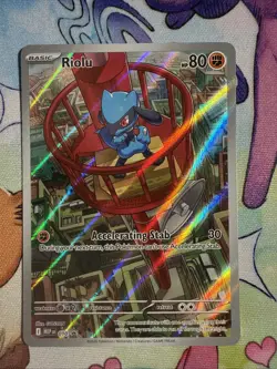 Pokemon TCG SV: Scarlet & Violet Promo Cards #010 Riolu - Image 1