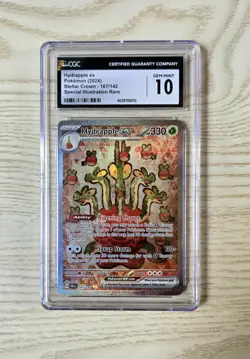 CGC 10 Hydrapple EX 167/142 Stellar Crown Special Ilustration Rare Pokemon Card - Image 1